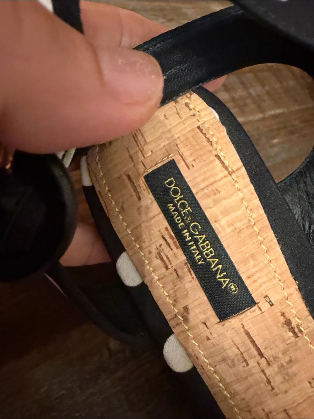 ❤️ Stunning Authentic Dolce & Gabbana Sandals Size 6 - Picture 6 of 7